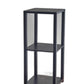 HomeRoots 28" Basic Book Case End Table in Black Finish