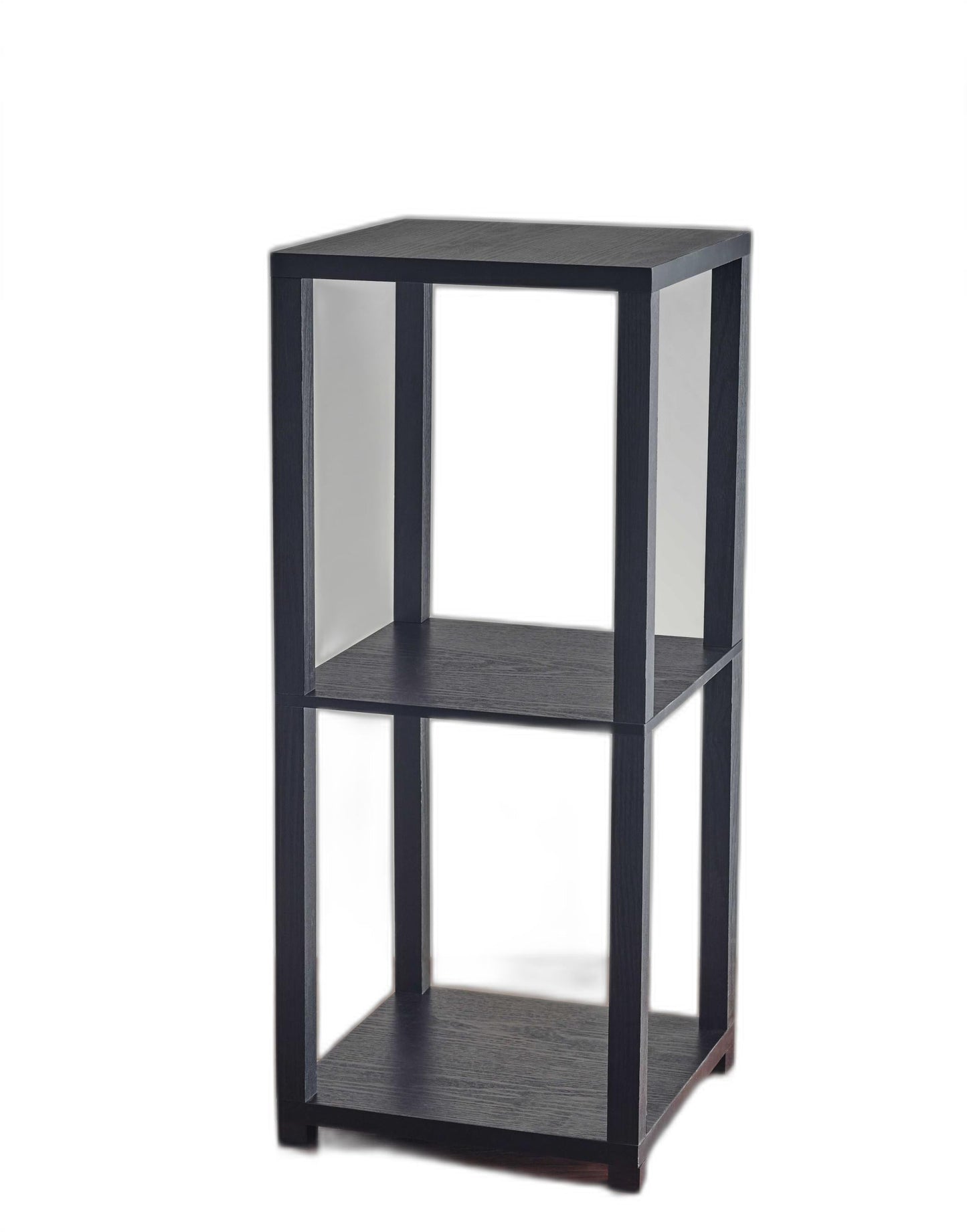 HomeRoots 28" Basic Book Case End Table in Black Finish