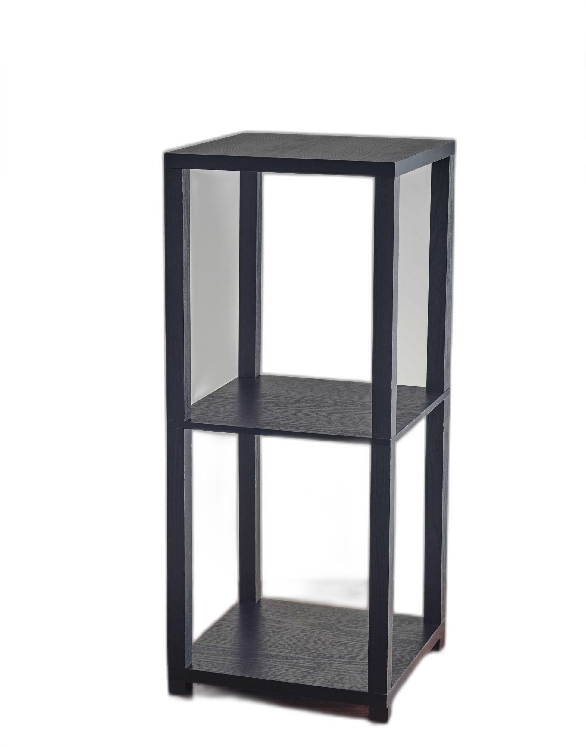 HomeRoots 28" Basic Book Case End Table in Black Finish