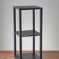 HomeRoots 28" Basic Book Case End Table in Black Finish