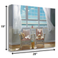 HomeRoots 28" Beach House View 2 Giclee Wrap Canvas Wall Art