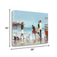 HomeRoots 28" Fun at the Beach Canvas Wall Art