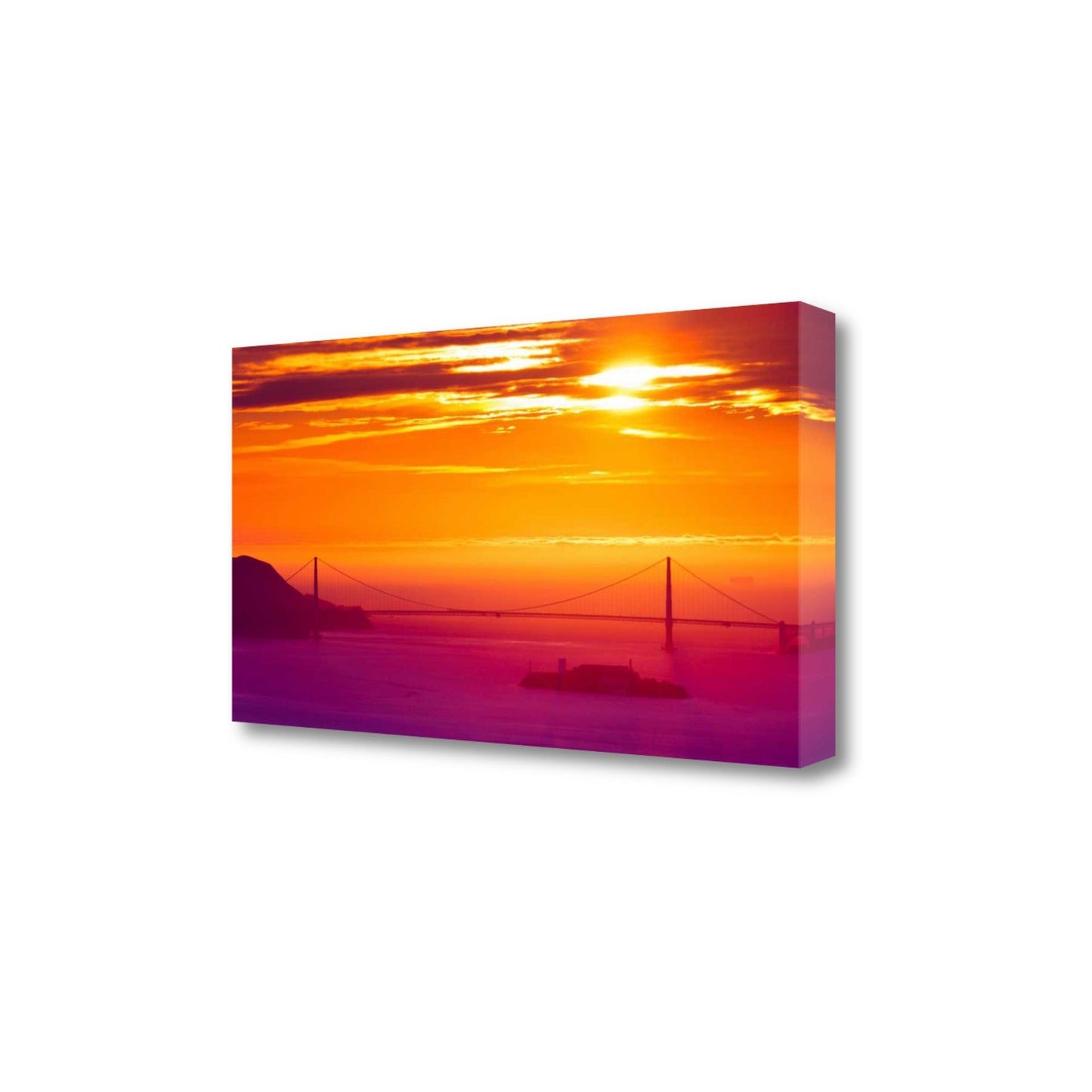 HomeRoots 28" Gorgeous Sunset View Giclee Canvas Wall Art