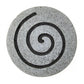 HomeRoots 28 Gray Round Modern Spiral Wall Art