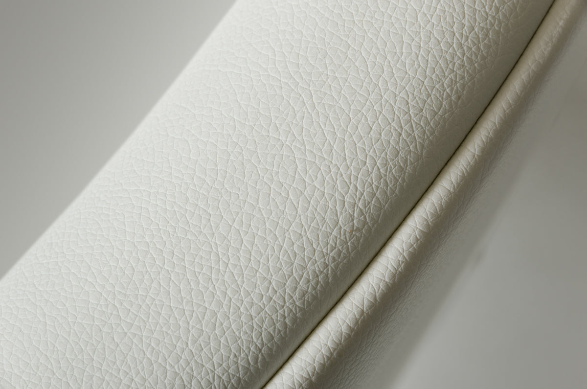 HomeRoots 28" Leatherette Accent Chair in White Finish