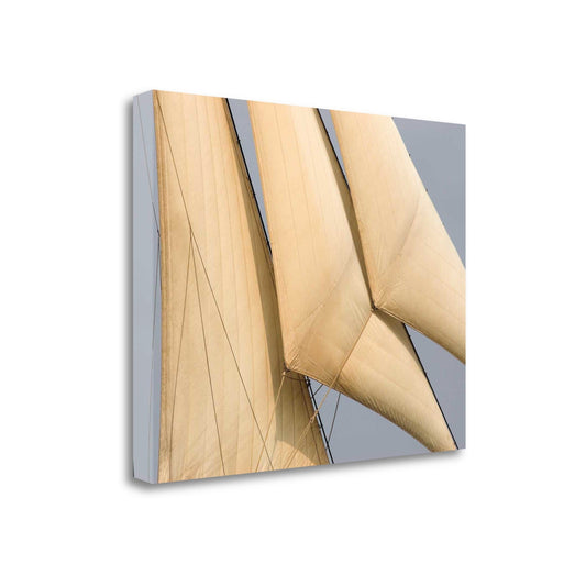 HomeRoots 28" White Lateen Sails Giclee Wrap Canvas Wall Art