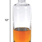 HomeRoots 28 oz Mouth Blown European Crystal Round Decanter