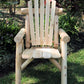 HomeRoots 28" x 26" x 42" Natural Wood Dining Chair