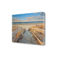 HomeRoots 29" Beach Boardwalk to the Ocean Giclee Wrap Canvas Wall Art
