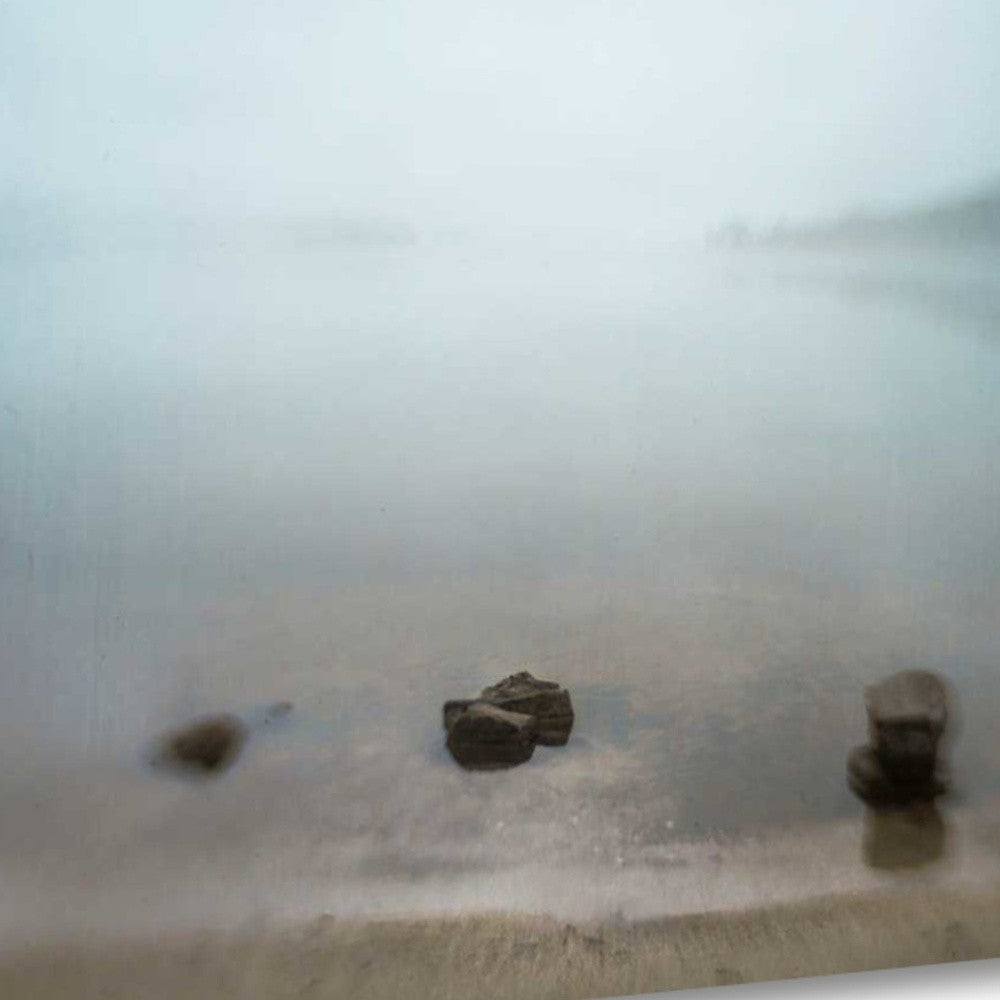 HomeRoots 29" Calming Water's Edge Giclee Wrap Canvas Wall Art