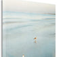 HomeRoots 29" Coastal Two Seagulls on the Beach Giclee Wrap Canvas Wall Art