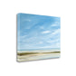 HomeRoots 29" Empty Beach on a Bright Sunny Day Giclee Wrap Canvas Wall Art