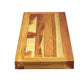 HomeRoots 29" Natural Teak Wood Bath Tray and Seat