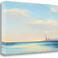 HomeRoots 29" Peaceful Ocean Sunset View 1 Giclee Wrap Canvas Wall
