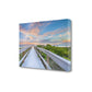HomeRoots 29" Picturesque Sunset Beach View Giclee Wrap Canvas Wall Art