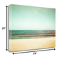 HomeRoots 29" Serene Bridge on a Lake Giclee Wrap Canvas Wall Art