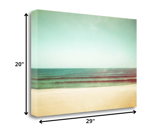 HomeRoots 29" Serene Bridge on a Lake Giclee Wrap Canvas Wall Art