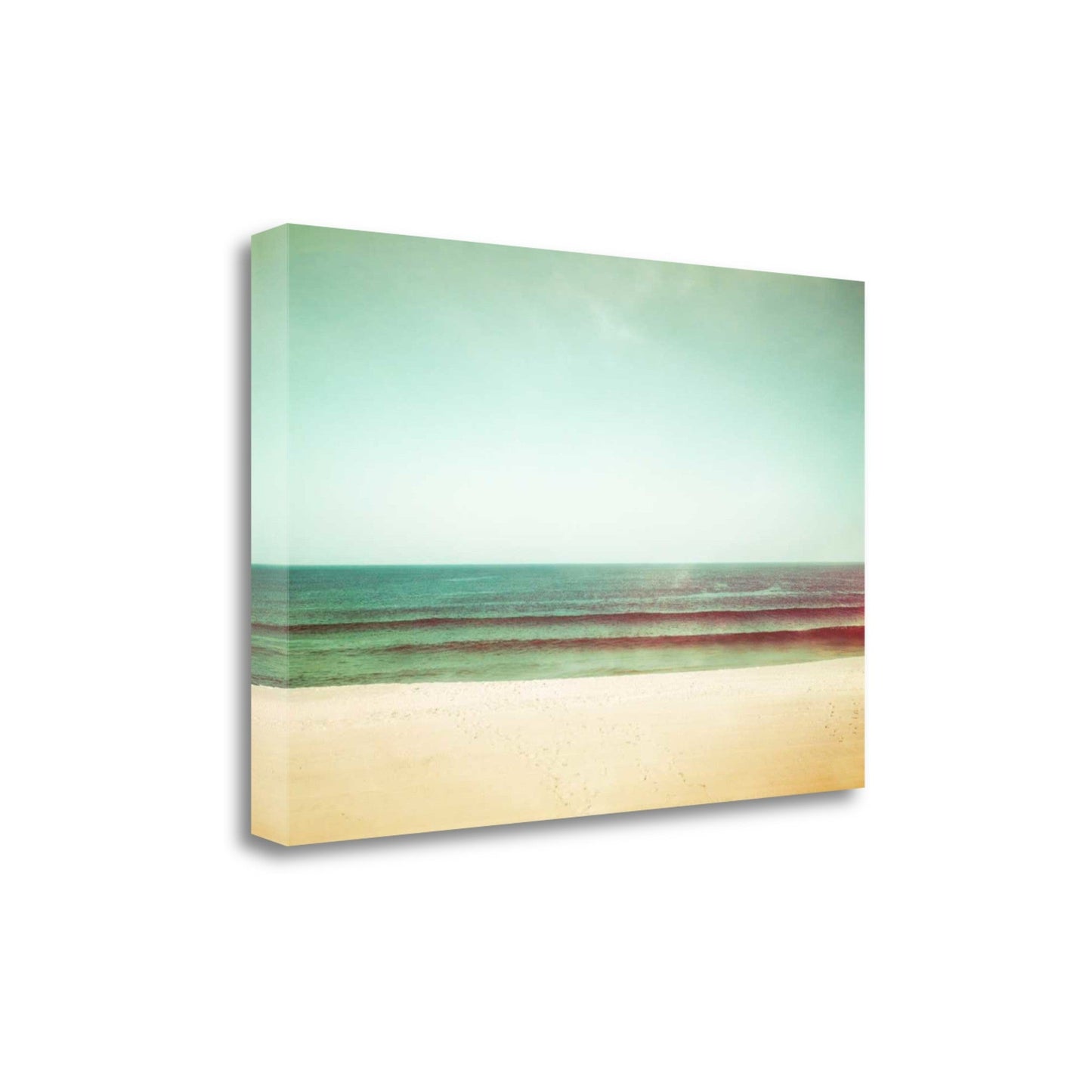 HomeRoots 29" Serene Bridge on a Lake Giclee Wrap Canvas Wall Art