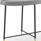 HomeRoots 29.5" x 16" x 21" Black Metal Side Table