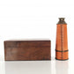HomeRoots 2.25" x 16" x 2.25" Handheld Telescope in Wood Box