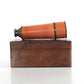 HomeRoots 2.25" x 16" x 2.25" Handheld Telescope in Wood Box