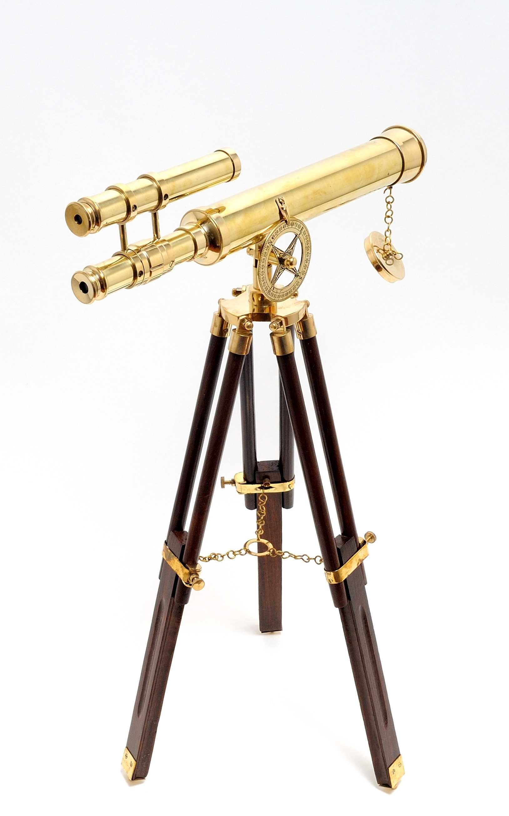 HomeRoots 2.25" x 17.5" x 26" Telescope with Stand