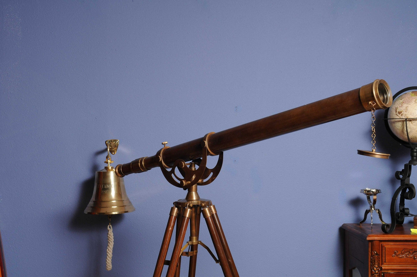 HomeRoots 2.6" x 40" x 58" Telescope with Stand