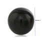 HomeRoots 3' Black Enameled Aluminum Decorative Sphere