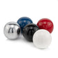 HomeRoots 3' Red Poppy Enameled Aluminum Decorative Sphere