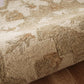 HomeRoots 3' Round Tan Retro Modern Medallion Area Rug