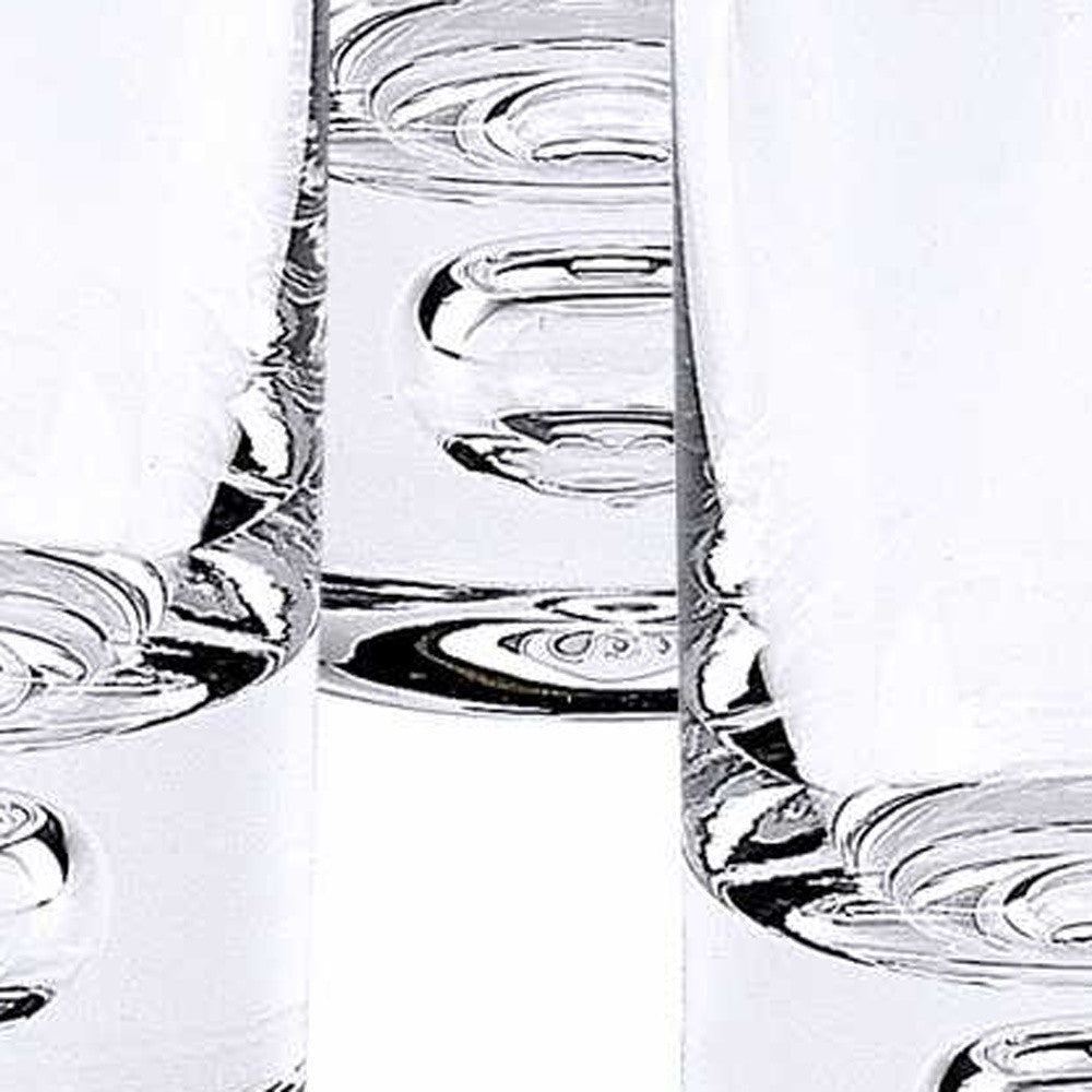 HomeRoots 3 oz Mouth Blown Crystal Shot or Vodka Glass in Set of 6