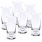 HomeRoots 3 oz Mouth Blown Crystal Shot or Vodka Glass in Set of 6