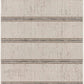 HomeRoots 3' x 20' Ivory Transitional Striped Runner Rug