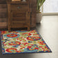 HomeRoots 3’ x 4’ Mediterra Indoor Outdoor Area Rug