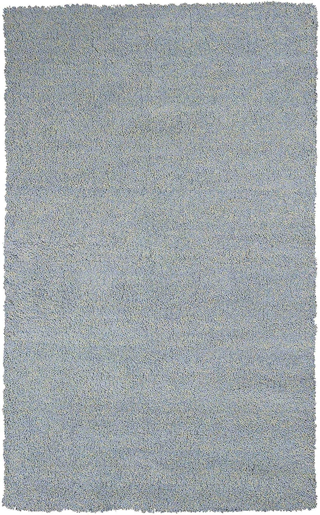 HomeRoots 3' x 5' Blue Heather Plain Area Rug