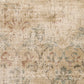 HomeRoots 3' x 5' Champagne Beige Machine Woven Damask Indoor Area Rug