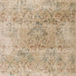 HomeRoots 3' x 5' Champagne Beige Machine Woven Damask Indoor Area Rug