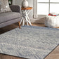 HomeRoots 3' x 5' Gray Geometric Pattern Area Rug