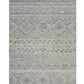 HomeRoots 3' x 5' Gray Geometric Pattern Area Rug