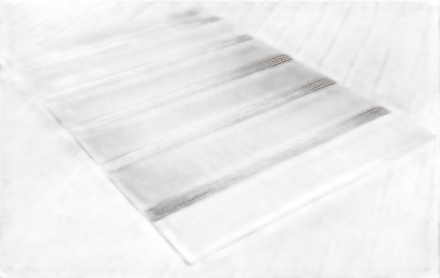 HomeRoots 3' x 5' Ivory Transitional Striped Area Rug