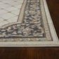 HomeRoots 3' x 5' Ivory or Grey Polypropylene Area Rug