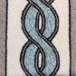HomeRoots 3' x 5' Ivory or Spa Braid Design UV Treated Area Rug