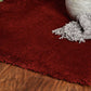 HomeRoots 3' x 5' Red Indoor Shag Rug