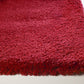 HomeRoots 3' x 5' Red Indoor Shag Rug