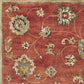 HomeRoots 3 x 5' Sienna Orange Hand Tufted Wool Traditional Floral Indoor Area Rug