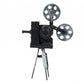 HomeRoots 3" x 8.5" x 12.5" Metal Handmade Vintage Movie Projector