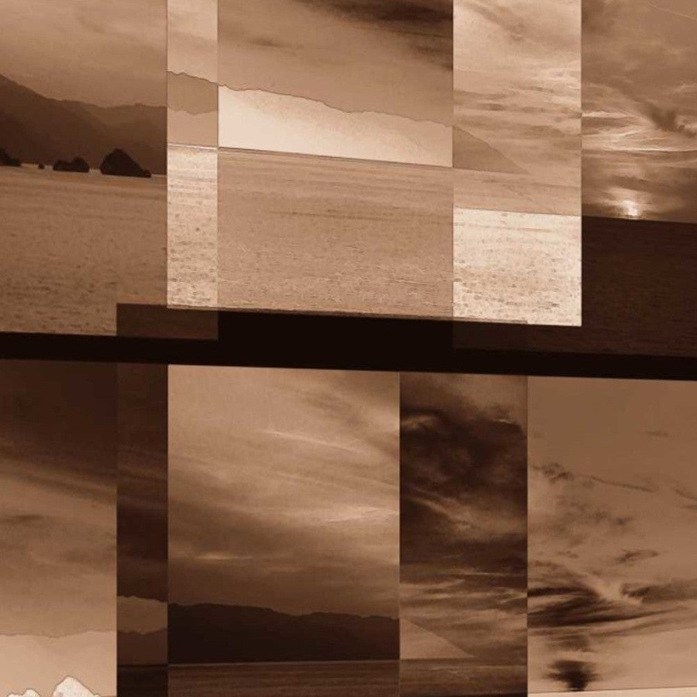 HomeRoots 30" By the Water Sepia Tone Giclee Wrap Canvas Wall Art