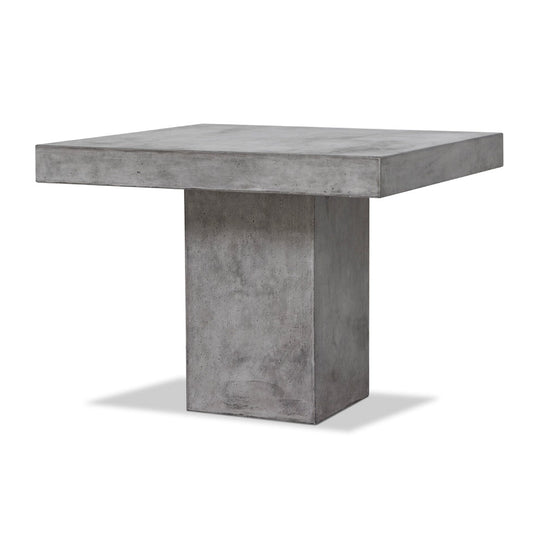 HomeRoots 30" Concrete Square Dining Table