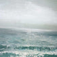 HomeRoots 30" Gushing Ocean Waves Giclee Wrap Canvas Wall Art
