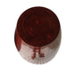 HomeRoots 30" Red Lacquer Spun Bamboo Floor Vase